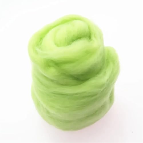Wolle zum Nadelfilzen Filzwolle, Faserfilz, Stoff, Filz, Bastelfilz, Filzwolle, handgefertigt, Filzhandwerk Für Anfänger(20,20g) von QAUUCP