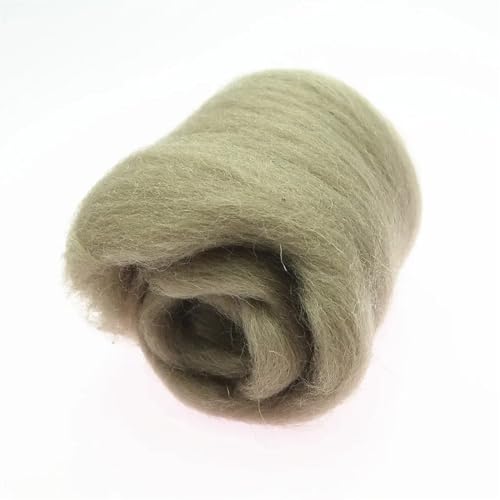 Wolle zum Nadelfilzen Filzwolle, Faserfilz, Stoff, Filz, Bastelfilz, Filzwolle, handgefertigt, Filzhandwerk Für Anfänger(21,50g) von QAUUCP