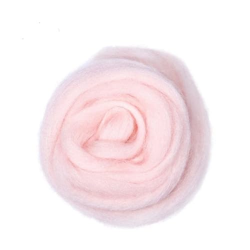 Wolle zum Nadelfilzen Filzwolle, Faserfilz, Stoff, Filz, Bastelfilz, Filzwolle, handgefertigt, Filzhandwerk Für Anfänger(34,50g) von QAUUCP