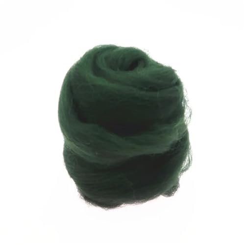 Wolle zum Nadelfilzen Filzwolle, Faserfilz, Stoff, Filz, Bastelfilz, Filzwolle, handgefertigt, Filzhandwerk Für Anfänger(35,20g) von QAUUCP