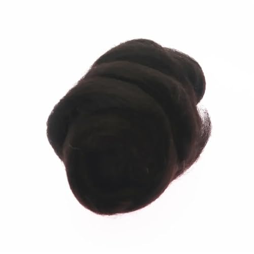 Wolle zum Nadelfilzen Filzwolle, Faserfilz, Stoff, Filz, Bastelfilz, Filzwolle, handgefertigt, Filzhandwerk Für Anfänger(37,10g) von QAUUCP