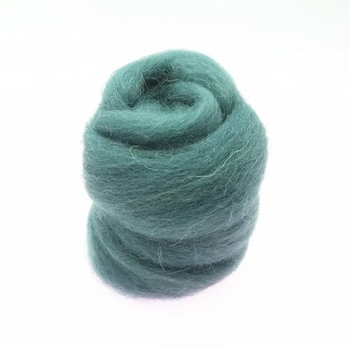 Wolle zum Nadelfilzen Filzwolle, Faserfilz, Stoff, Filz, Bastelfilz, Filzwolle, handgefertigt, Filzhandwerk Für Anfänger(41,20g) von QAUUCP