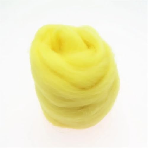 Wolle zum Nadelfilzen Filzwolle, Faserfilz, Stoff, Filz, Bastelfilz, Filzwolle, handgefertigt, Filzhandwerk Für Anfänger(59,10g) von QAUUCP
