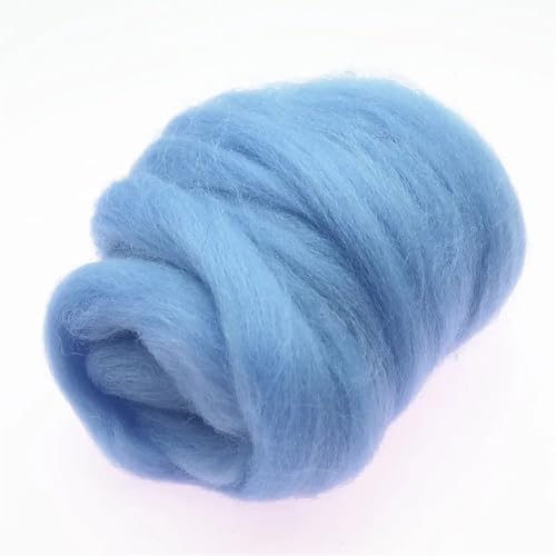 Wolle zum Nadelfilzen Filzwolle, Faserfilz, Stoff, Filz, Bastelfilz, Filzwolle, handgefertigt, Filzhandwerk Für Anfänger(70,50g) von QAUUCP