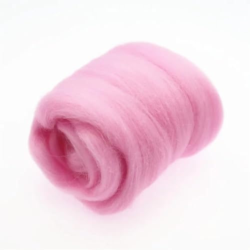 Wolle zum Nadelfilzen Filzwolle, Faserfilz, Stoff, Filz, Bastelfilz, Filzwolle, handgefertigt, Filzhandwerk Für Anfänger(93,50g) von QAUUCP