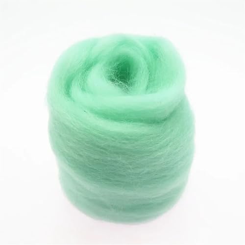 Wolle zum Nadelfilzen Filzwolle, Faserfilz, Stoff, Filz, Bastelfilz, Filzwolle, handgefertigt, Filzhandwerk Für Anfänger(94,50g) von QAUUCP