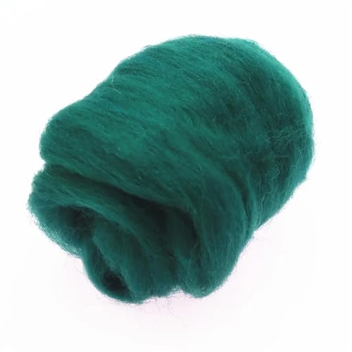 Wolle zum Nadelfilzen Filzwolle, Faserfilz, Stoff, Filz, Bastelfilz, Filzwolle, handgefertigt, Filzhandwerk Für Anfänger(96,50g) von QAUUCP