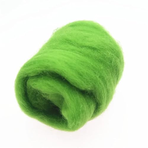 Wolle zum Nadelfilzen Filzwolle, Faserfilz, Stoff, Filz, Bastelfilz, Filzwolle, handgefertigt, Filzhandwerk Für Anfänger(98,10g) von QAUUCP