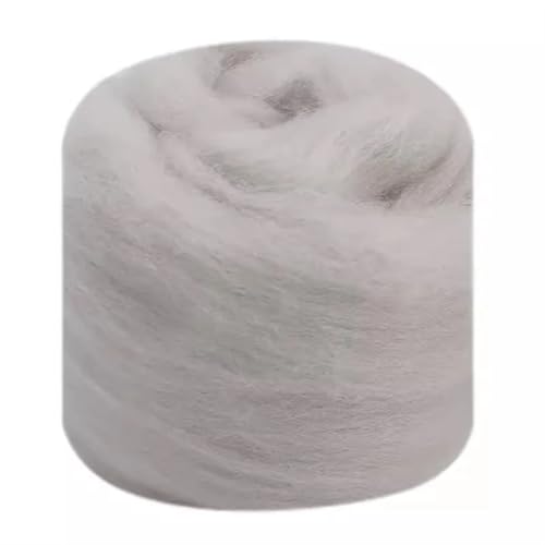 Wolle zum Nadelfilzen Nadelfilzen, gemischtes Kammgarn, Nadelfilzwolle, handgefärbte Wolle, gemischtes natürliches Wollkammgarn Für Anfänger(81,50g) von QAUUCP