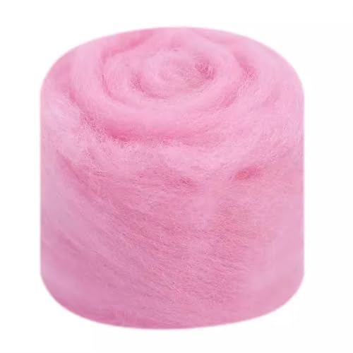 Wolle zum Nadelfilzen Nadelfilzen Wollfaser Filzstoff Filz Handwerk Filzwolle Handarbeit Filzen Handwerk Wolle Roving Für Anfänger(65,10g) von QAUUCP