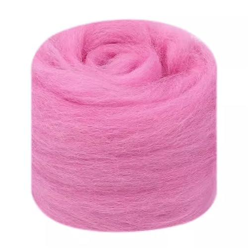 Wolle zum Nadelfilzen Nadelfilzen Wollfaser Filzstoff Filz Handwerk Filzwolle Handarbeit Filzen Handwerk Wolle Roving Für Anfänger(70,10g) von QAUUCP