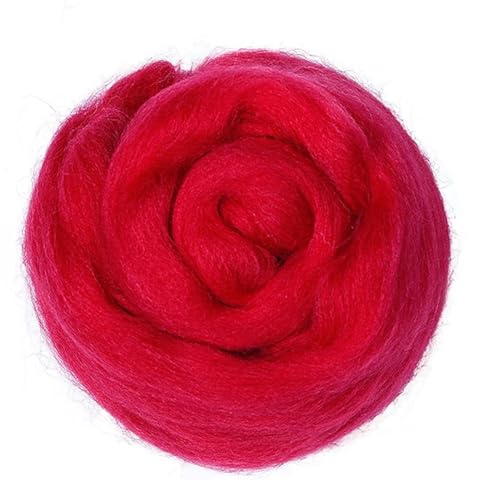 Wolle zum Nadelfilzen Nadelfilzen Wollfilz for Basteln Filz Basteln Filzwolle Handarbeit Filzen Basteln Für Anfänger(23,10g) von QAUUCP