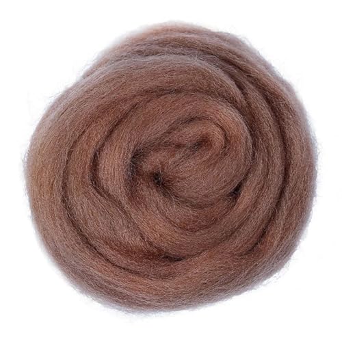 Wolle zum Nadelfilzen Nadelfilzen Wollfilz for Basteln Filz Basteln Filzwolle Handarbeit Filzen Basteln Für Anfänger(4,10g) von QAUUCP