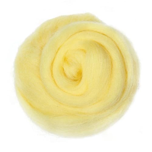 Wolle zum Nadelfilzen Nadelfilzen Wollfilz for Basteln Filz Basteln Filzwolle Handarbeit Filzen Basteln Für Anfänger(5,10g) von QAUUCP