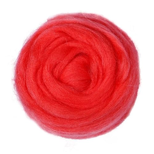 Wolle zum Nadelfilzen Nadelfilzen Wollfilz for Basteln Filz Basteln Filzwolle Handarbeit Filzen Basteln Für Anfänger(7,10g) von QAUUCP