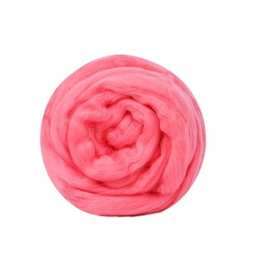 Wolle zum Nadelfilzen Wollknäuel for Spinnen, weiche Wollfasern, Farben for Nadelfilzen, Material for Selbermachen, handgefertigtes Bastelwerkzeug Für Anfänger(Type30) von QAUUCP