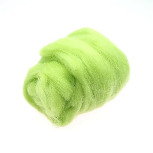 Wolle zum Nadelfilzen Wollroving-Garn, Wollfaser for Nadelfilzen, Nassfilzen, Wollfilzen, handgemachtes Spinnen, DIY-Bastelmaterialien Für Anfänger(20) von QAUUCP