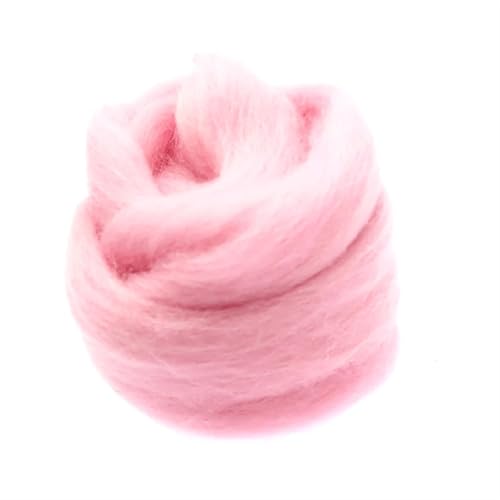 Wolle zum Nadelfilzen Wollroving-Garn, Wollfaser for Nadelfilzen, Nassfilzen, Wollfilzen, handgemachtes Spinnen, DIY-Bastelmaterialien Für Anfänger(4) von QAUUCP