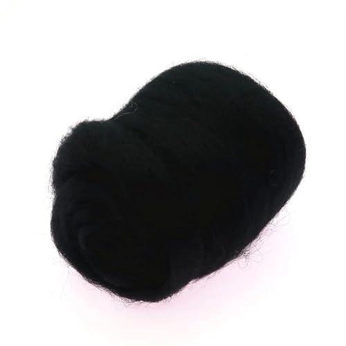 Wolle zum Nadelfilzen Wollroving-Garn, Wollfaser for Nadelfilzen, Nassfilzen, Wollfilzen, handgemachtes Spinnen, DIY-Bastelmaterialien Für Anfänger(68) von QAUUCP