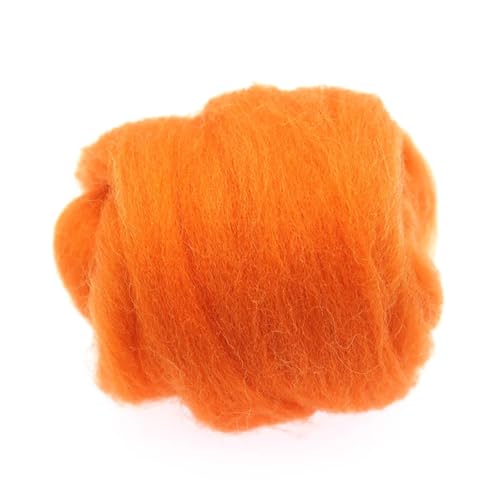 Wolle zum Nadelfilzen Wollroving-Garn, Wollfaser for Nadelfilzen, Nassfilzen, Wollfilzen, handgemachtes Spinnen, DIY-Bastelmaterialien Für Anfänger(8) von QAUUCP