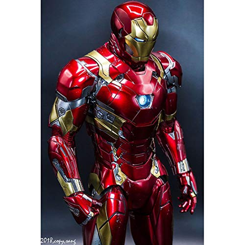 Full Drill Diamond Painting Iron Man nach Zahlen Kits 5D DIY Diamant Stickerei Kristall Strass Kreuzstich Mosaik Gemälde Kunsthandwerk für Home Wall Decor 30,5 x 40,6 cm Full Drill Diamond Painting Iron Man nach Zahlen Kits 5D DIY Diamant Stickerei Kristall Strass Kreuzstich Mosaik Gemälde Kunsthandwerk für Home Wall Decor 30,5 x 40,6 cm von QAZWSX