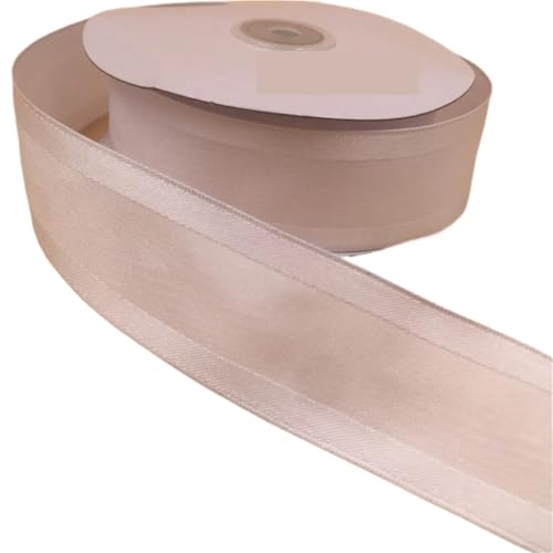 Farbband 1 Stück Bänder mit Drahtrand, Satinstreifen, Festival, Weihnachtsdekoration, Verpackung FüR Die Dekoration Farbband 1 Stück Bänder mit Drahtrand, Satinstreifen, Festival, Weihnachtsdekoration, Verpackung FüR Die Dekoration von QAZWZG