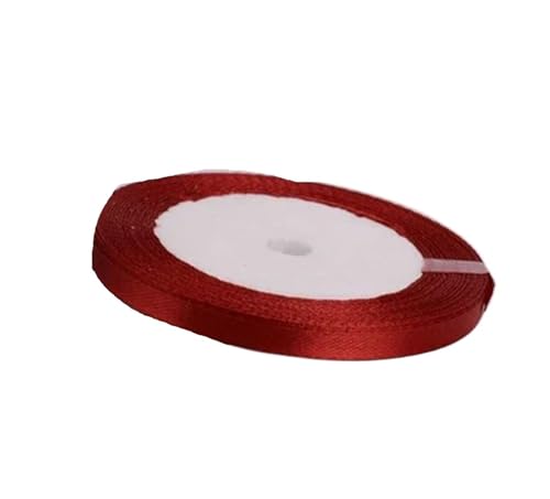 Farbband 3/5 Stück 22 Meter Satinband DIY Hochzeit Party Home Handmade Dekor Band Geschenkband FüR Die Dekoration(3pcs,6mm) von QAZWZG