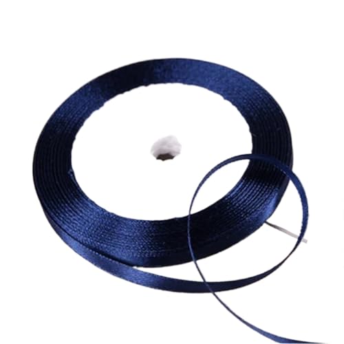 Farbband 3/5 stücke 22 meter/rolle Blau Polyester Satin Band Hochzeit Party Prom Dekoration Kuchen Wrap Bänder DIY Zubehör FüR Die Dekoration(5pcs,6mm) von QAZWZG