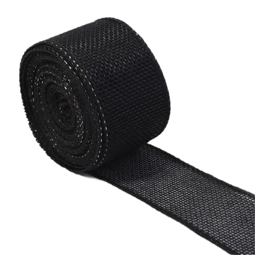 Farbband 3 Stück 5 Yards/Rolle Band, Geschenkband, Basteln, Hochzeit, Party, Schleifen, Zierband, Dekoration FüR Die Dekoration(Black) von QAZWZG