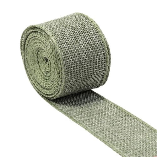 Farbband 3 Stück 5 Yards/Rolle Band, Geschenkband, Basteln, Hochzeit, Party, Schleifen, Zierband, Dekoration FüR Die Dekoration(Green) von QAZWZG