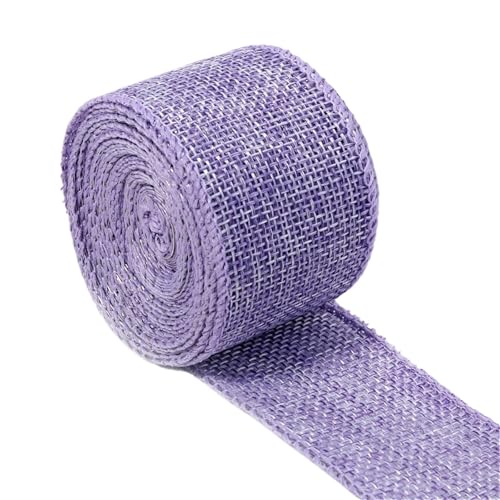 Farbband 3 Stück 5 Yards/Rolle Band, Geschenkband, Basteln, Hochzeit, Party, Schleifen, Zierband, Dekoration FüR Die Dekoration(Purple) von QAZWZG