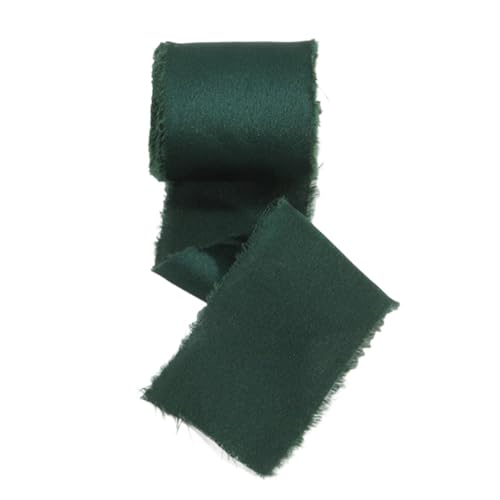 Farbband 4/6 Stück 5 Yards Bänder mit ausgefransten Kanten, Satin, handgefertigt, glattes, weiches Band for Hochzeitseinladungen, Blumensträuße, Geburtstagsfeiern, DIY-Dekoration FüR Die Dekoration(Da Farbband 4/6 Stück 5 Yards Bänder mit ausgefransten Kanten, Satin, handgefertigt, glattes, weiches Band for Hochzeitseinladungen, Blumensträuße, Geburtstagsfeiern, DIY-Dekoration FüR Die Dekoration(Da von QAZWZG