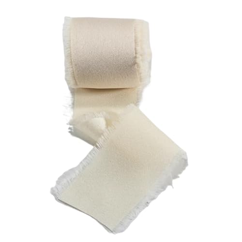 Farbband 4/6 Stück 5 Yards Bänder mit ausgefransten Kanten, Satin, handgefertigt, glattes, weiches Band for Hochzeitseinladungen, Blumensträuße, Geburtstagsfeiern, DIY-Dekoration FüR Die Dekoration(Be Farbband 4/6 Stück 5 Yards Bänder mit ausgefransten Kanten, Satin, handgefertigt, glattes, weiches Band for Hochzeitseinladungen, Blumensträuße, Geburtstagsfeiern, DIY-Dekoration FüR Die Dekoration(Be von QAZWZG
