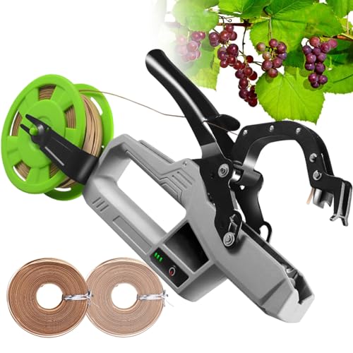 QAZXDRFG Kabellose elektrische Weinberg-Bindemaschine, zum Umschnallen von Gartengemüse, leichtes Pflanzenbindewerkzeug zum schnellen Binden von Reben, mit Kraft-Kabelbindern QAZXDRFG Kabellose elektrische Weinberg-Bindemaschine, zum Umschnallen von Gartengemüse, leichtes Pflanzenbindewerkzeug zum schnellen Binden von Reben, mit Kraft-Kabelbindern von QAZXDRFG