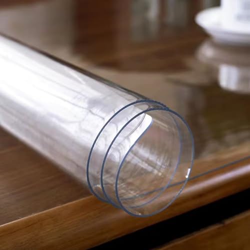 mm dick, 88,9 x 127 cm, transparente Schutzmatte für den Tisch, durchsichtiger PVC-Tischschutz, Schreibtischplattenabdeckung, Schutzmatte, wasserdichter Schreibtischschutz aus Kunststoff für Es mm dick, 88,9 x 127 cm, transparente Schutzmatte für den Tisch, durchsichtiger PVC-Tischschutz, Schreibtischplattenabdeckung, Schutzmatte, wasserdichter Schreibtischschutz aus Kunststoff für Es von QAZXDRFG