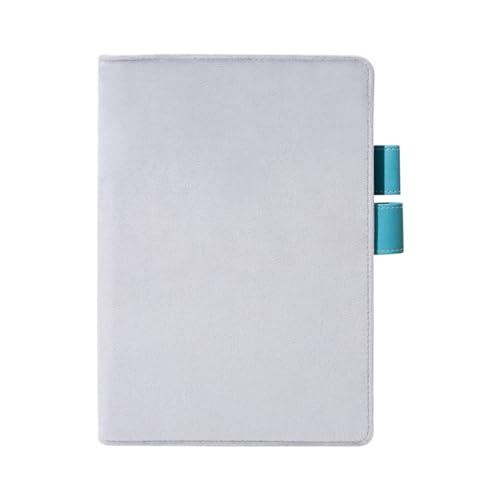 QBGJDOGE Notizbuch Japanisches und koreanisches Briefpapier A5A6 Hobo-Planer Buchumschlag Stoffkunst Notizbuch Shell Studententagebuch Schulbriefpapier Großhandel for Arbeit, Studium(Grey,A6) von QBGJDOGE