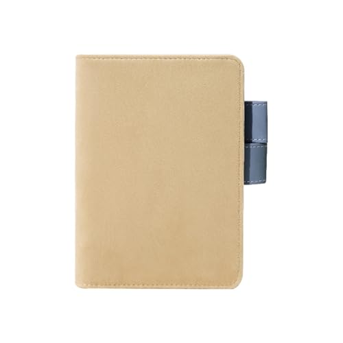 QBGJDOGE Notizbuch Japanisches und koreanisches Briefpapier A5A6 Hobo-Planer Buchumschlag Stoffkunst Notizbuch Shell Studententagebuch Schulbriefpapier Großhandel for Arbeit, Studium(Khaki,A6) von QBGJDOGE