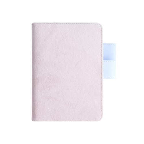 QBGJDOGE Notizbuch Japanisches und koreanisches Briefpapier A5A6 Hobo-Planer Buchumschlag Stoffkunst Notizbuch Shell Studententagebuch Schulbriefpapier Großhandel for Arbeit, Studium(Pink,A6) von QBGJDOGE