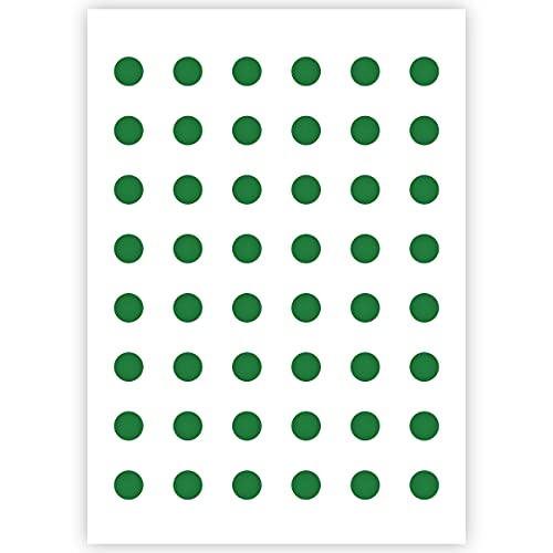 Kreismuster Schablone - Plastik - A3 42 x 29,7cm - wiederverwendbare Schablone für Malerei, Handwerk, Wände und Möbel von QBIX