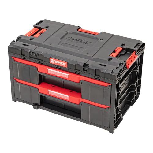 Qbrick System ONE Drawer 2 Toolbox 2.0 Werkzeugbox 587 x 380 x 340 mm 29 l mit zwei Schubladen Qbrick System ONE Drawer 2 Toolbox 2.0 Werkzeugbox 587 x 380 x 340 mm 29 l mit zwei Schubladen von QBRICK SYSTEM