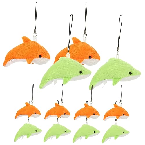QBTZLATJ 12-pcs entzückende kleine Delfine Plüschschlüsselkäne tragen resistente gefüllte Delfine dekorative Taschenanhänger QBTZLATJ 12-pcs entzückende kleine Delfine Plüschschlüsselkäne tragen resistente gefüllte Delfine dekorative Taschenanhänger von QBTZLATJ