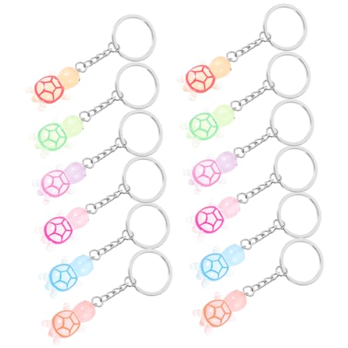 QBTZLATJ 24 pcs Luminous Turtle Schlüsselbund Charms Cute Sea Animal Keyring -Anhänger in Farben, die für Taschenbeuler dauerhaft sind und dauerhaft sind QBTZLATJ 24 pcs Luminous Turtle Schlüsselbund Charms Cute Sea Animal Keyring -Anhänger in Farben, die für Taschenbeuler dauerhaft sind und dauerhaft sind von QBTZLATJ