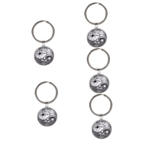 QBTZLATJ 5pcs Schlüsselbund dekorativen Anhänger für Rucksackbeutel Charme Legierung Material einzigartiges Geschenk für die Geburtstagsschule Karnevalspreis QBTZLATJ 5pcs Schlüsselbund dekorativen Anhänger für Rucksackbeutel Charme Legierung Material einzigartiges Geschenk für die Geburtstagsschule Karnevalspreis von QBTZLATJ