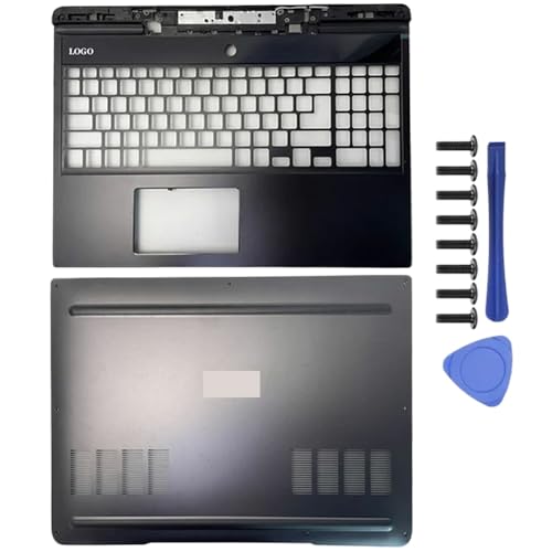 QBVHAEPY Kompatible Laptop -Hülle Kompatibel mit G7 15 7590 Modellabdeckung Bildschirm LCD Vordere Frameshäfen Palmrest Base Base Notebook Teile Zubehör(CD Cover) von QBVHAEPY