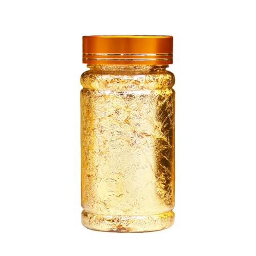 Goldes Papier, 3 g 4 g 5 g 10 g Folie Glitzerflocken Pailletten Konfetti Mehrfarbig(A3-glod 5g) von QCKNKMGG