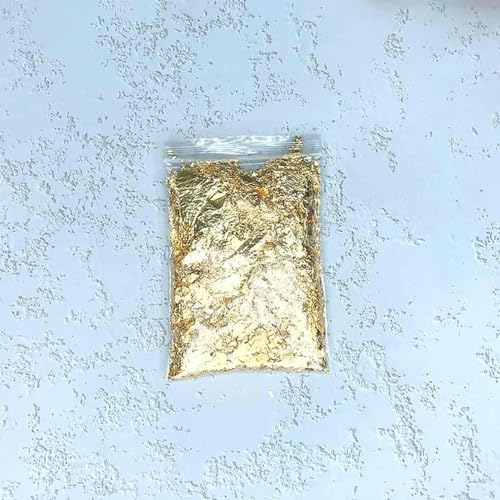 Goldes Papier, 3g Multicolor Imitation Folie Pailletten for DIY Nail Art Vergoldung Handwerk(D) von QCKNKMGG