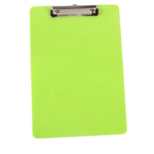 Niedliche Klemmbretter Board Clips, 3 stücke A4 Büroklammerhalter Informationsordner Speicherorganisator Schulschreibwaren Suppliesfor Unternehmen(Green) von QCKNKMGG