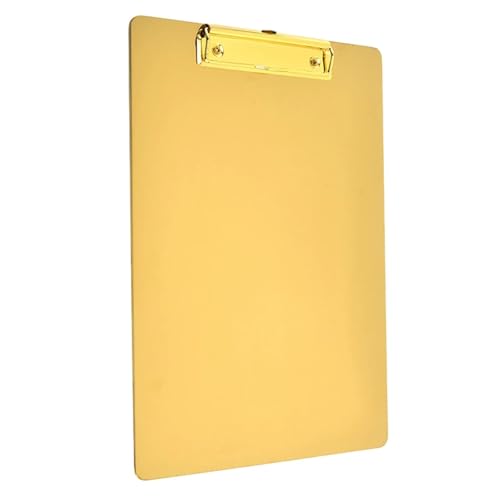 Niedliche Klemmbretter Board Clips, Vielseitiges Klemmbrett aus Edelstahl, exquisites Aussehen, Edelstahl A4, for Unternehmen(31 * 22.5CM) von QCKNKMGG