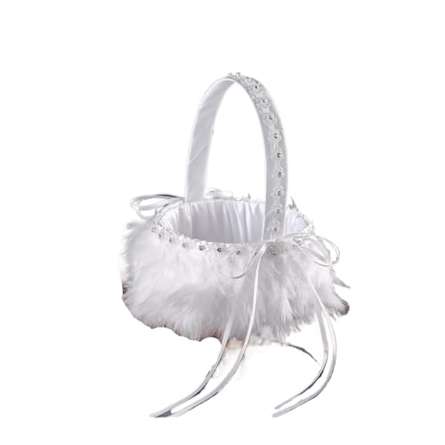 QCKNKMGG Hochzeitsdekoration Blumenmädchen Korb, Hochzeit Blume Romantische Kreative Handgemachte QCKNKMGG Hochzeitsdekoration Blumenmädchen Korb, Hochzeit Blume Romantische Kreative Handgemachte von QCKNKMGG