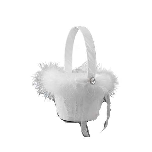 QCKNKMGG Hochzeitsdekoration Blumenmädchen Korb, Hochzeit Spitze Kleine Outdoor Hand-Gehalten Hochzeit Lieferungen QCKNKMGG Hochzeitsdekoration Blumenmädchen Korb, Hochzeit Spitze Kleine Outdoor Hand-Gehalten Hochzeit Lieferungen von QCKNKMGG